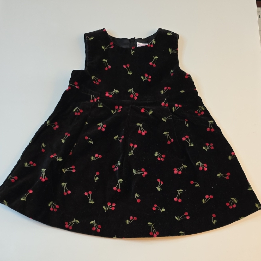 Vintage Gymboree Dress with Cherry Print